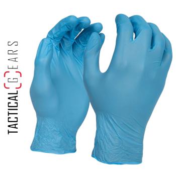 RHINO RESCUE EINMALHANDSCHUH PUDER UND LATEXFREI BLAU